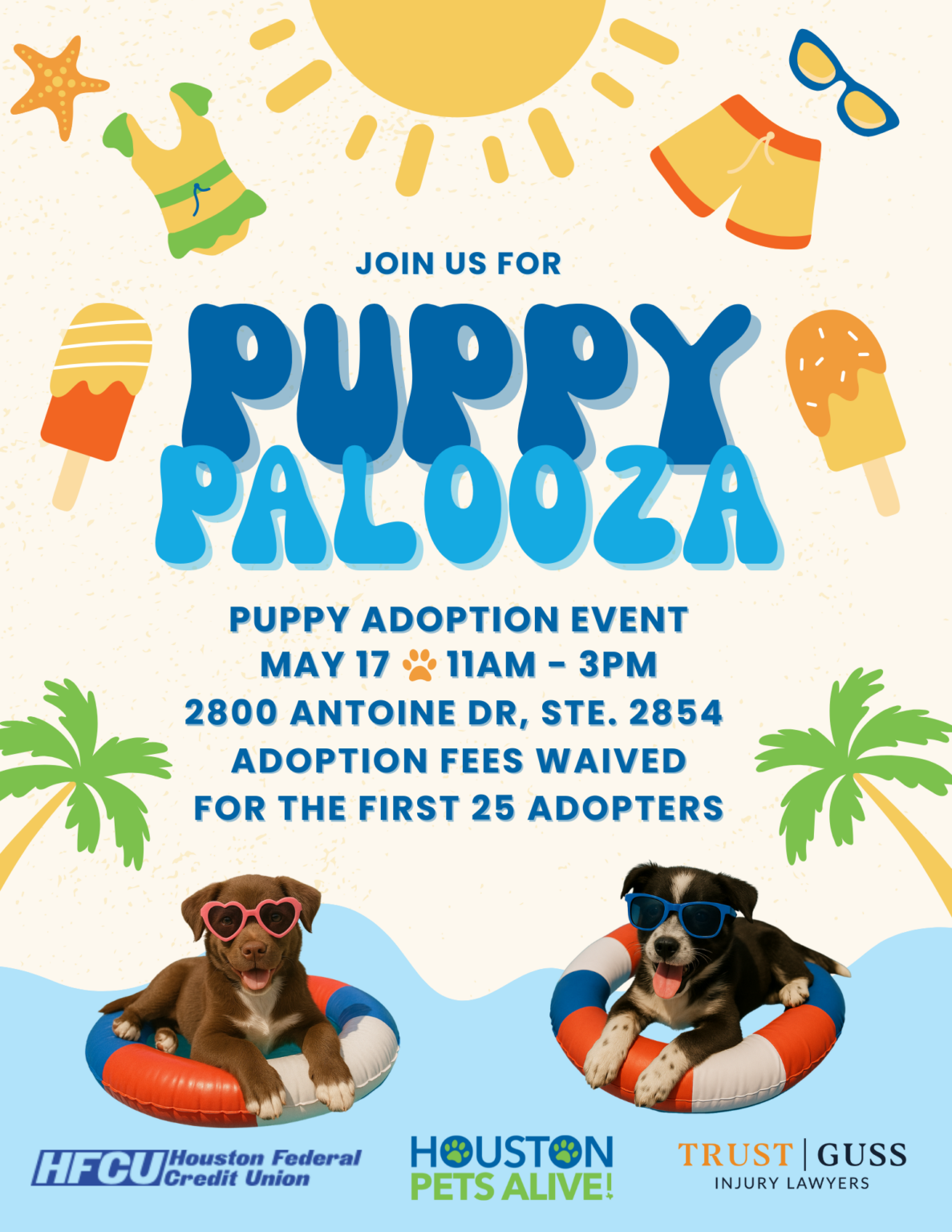 Puppy Palooza: Puppy Adoption Event - Houston Pets Alive!